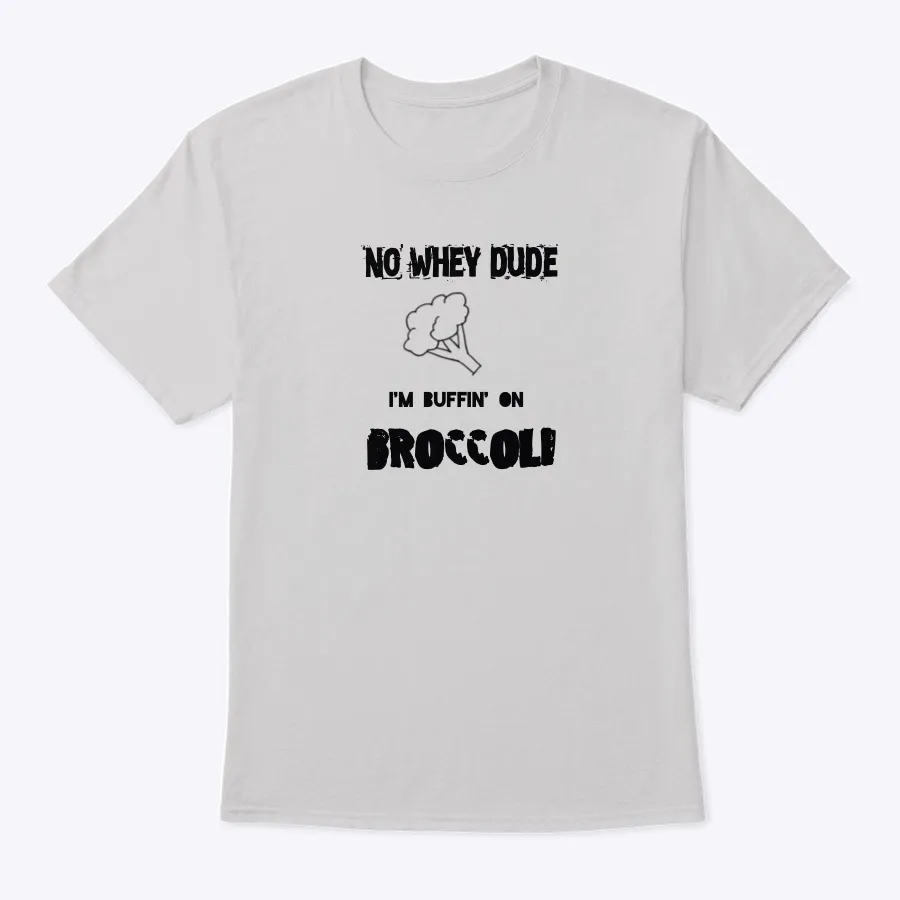 Buffin On Broccoli Vegan Tee - Names t-shirt
