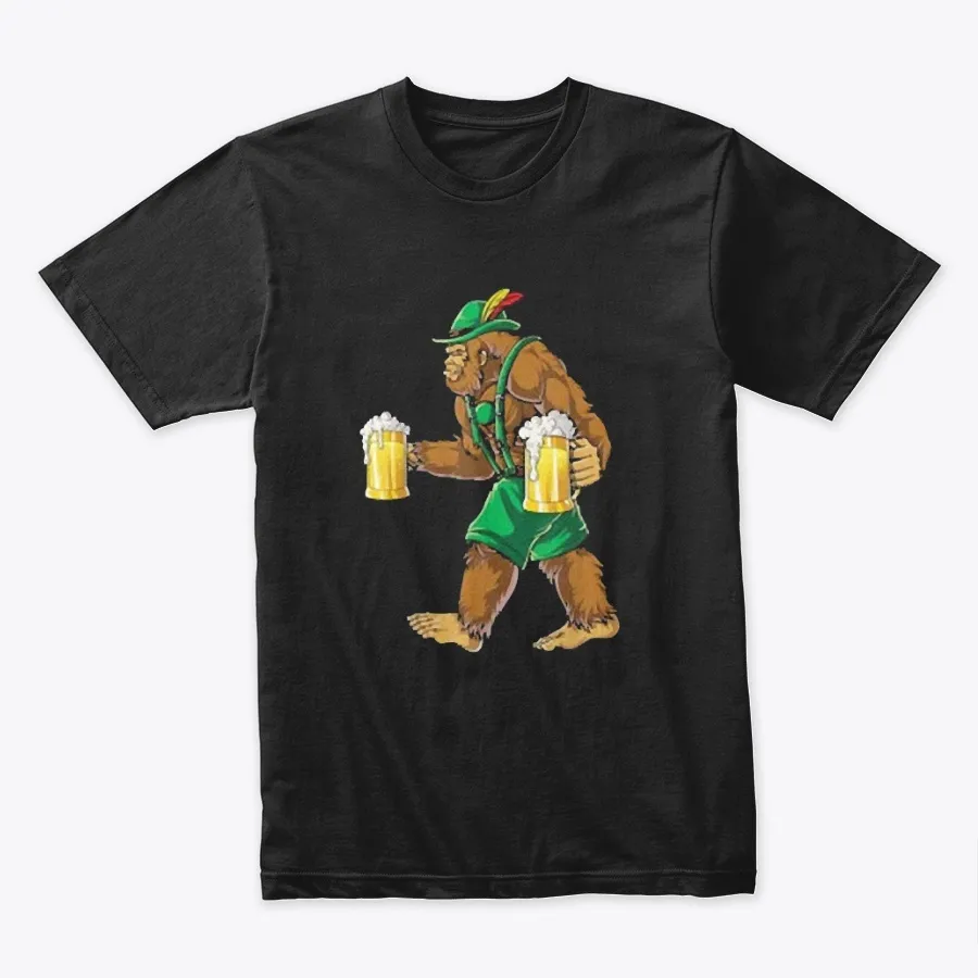 Bigfoot Lederhosen Oktoberfest Costum