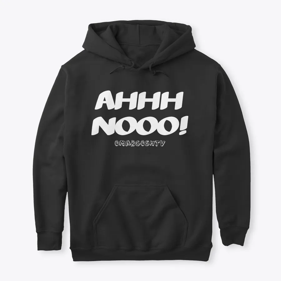 Ahhh Noooo White Lettering