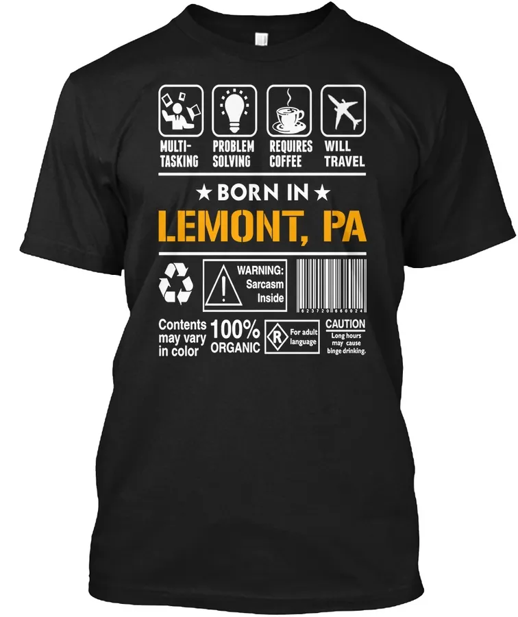 Born In Lemont Pa - Customizable City