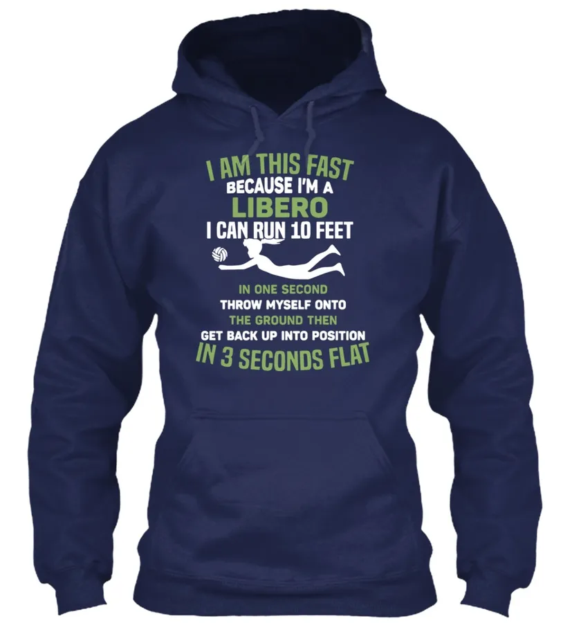 I Am This Fast Because Im A Libero I Can