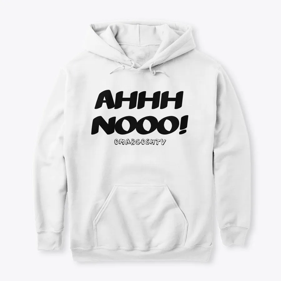 Ahhhnooo Black Lettering