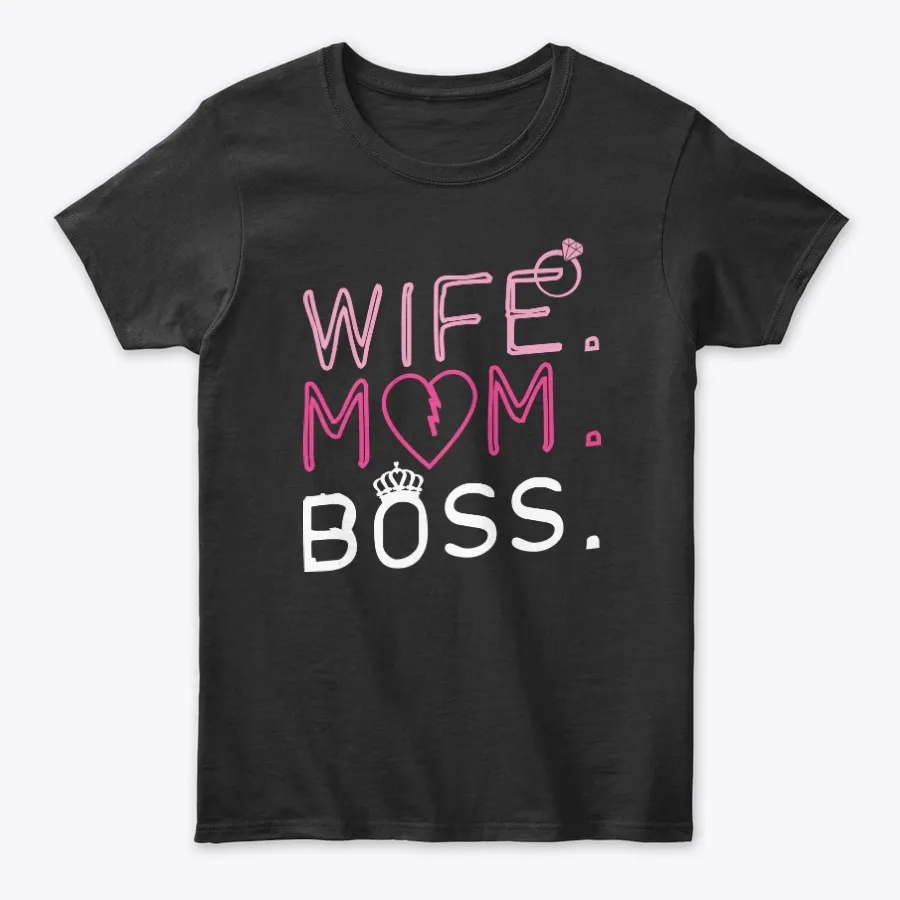 Wife Mom Boss Mothers Day Gifts