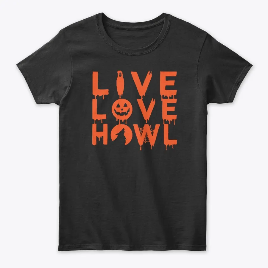 Wolf Halloween Live Love Howl