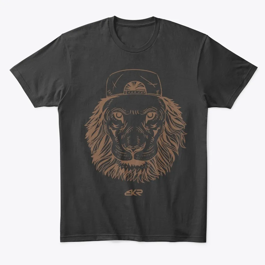 Lion With Snapback Hat By Bkr