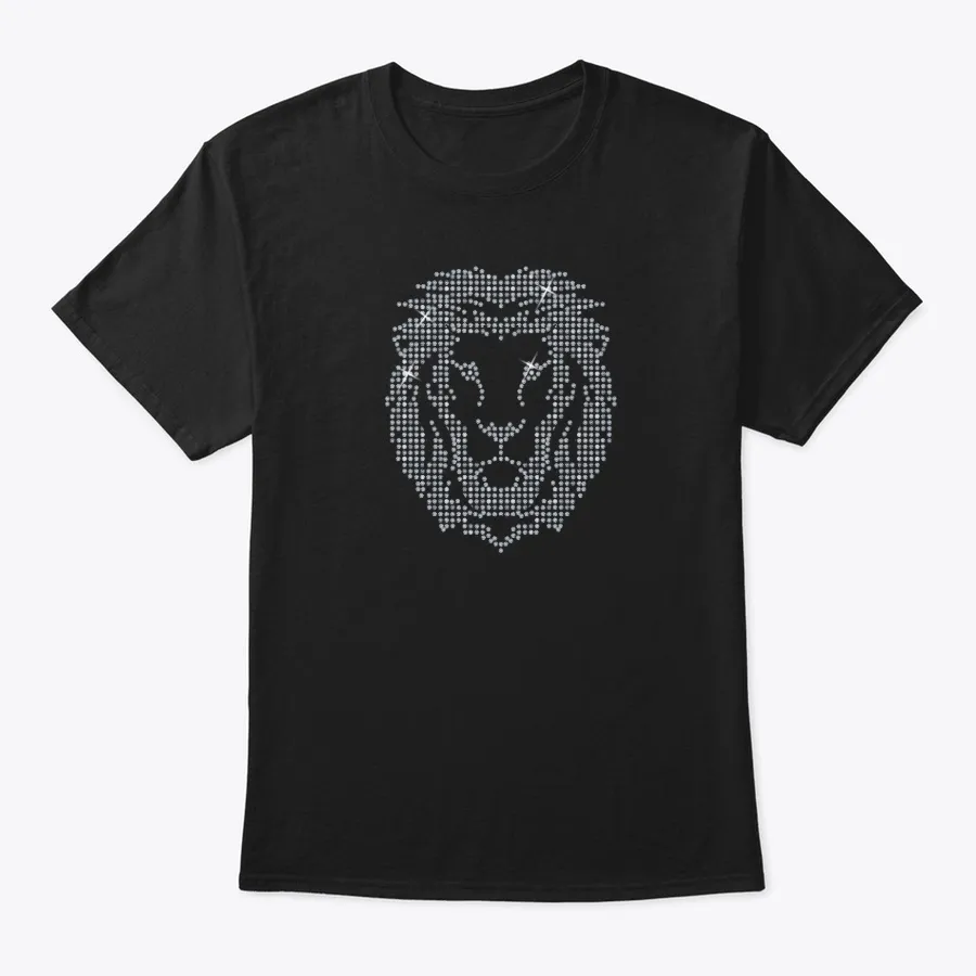 Lion Rhinestone Tee