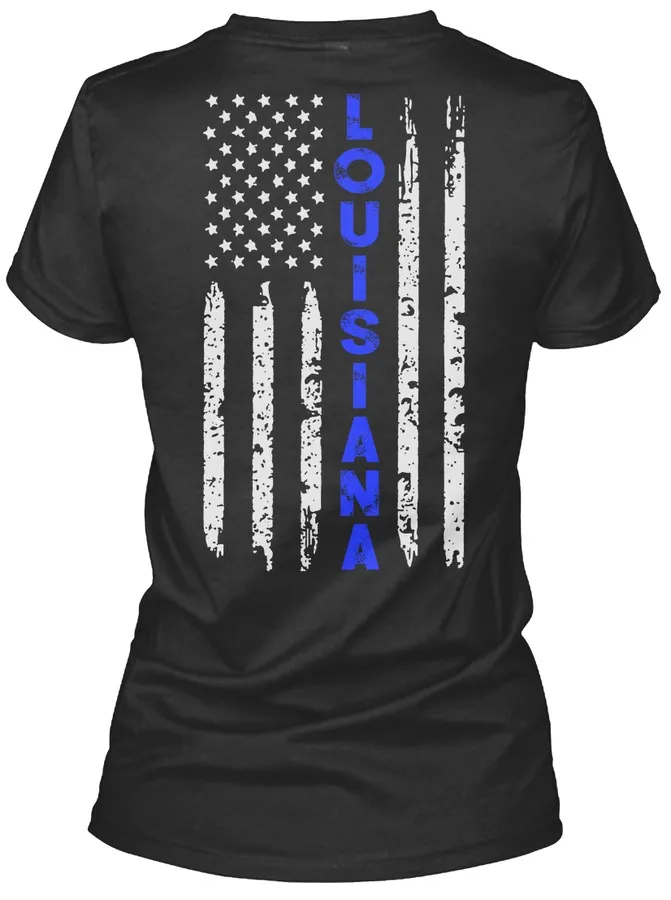 Louisiana Thin Blue Line Womens Tshirts
