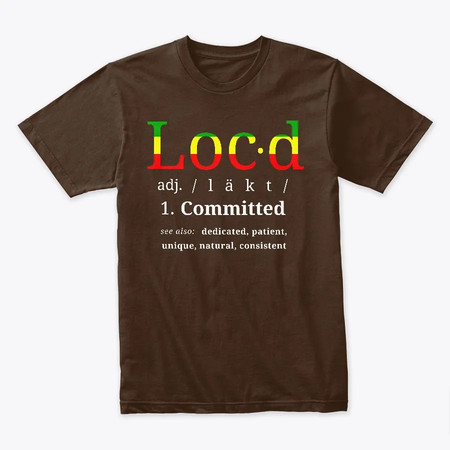 The Original Locd Rasta Loc T Shirt