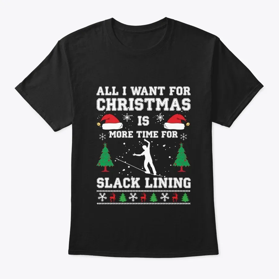 Love Going Slack Lining With Christmas