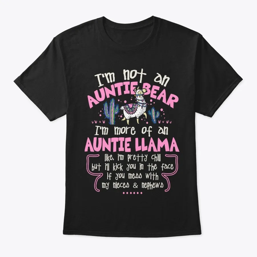 Im An Auntie Llama Shirt