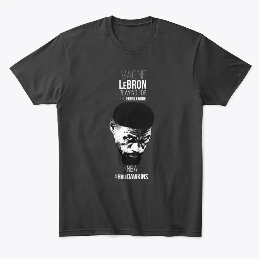 Imagine Euroleague Bron - Names t-shirt