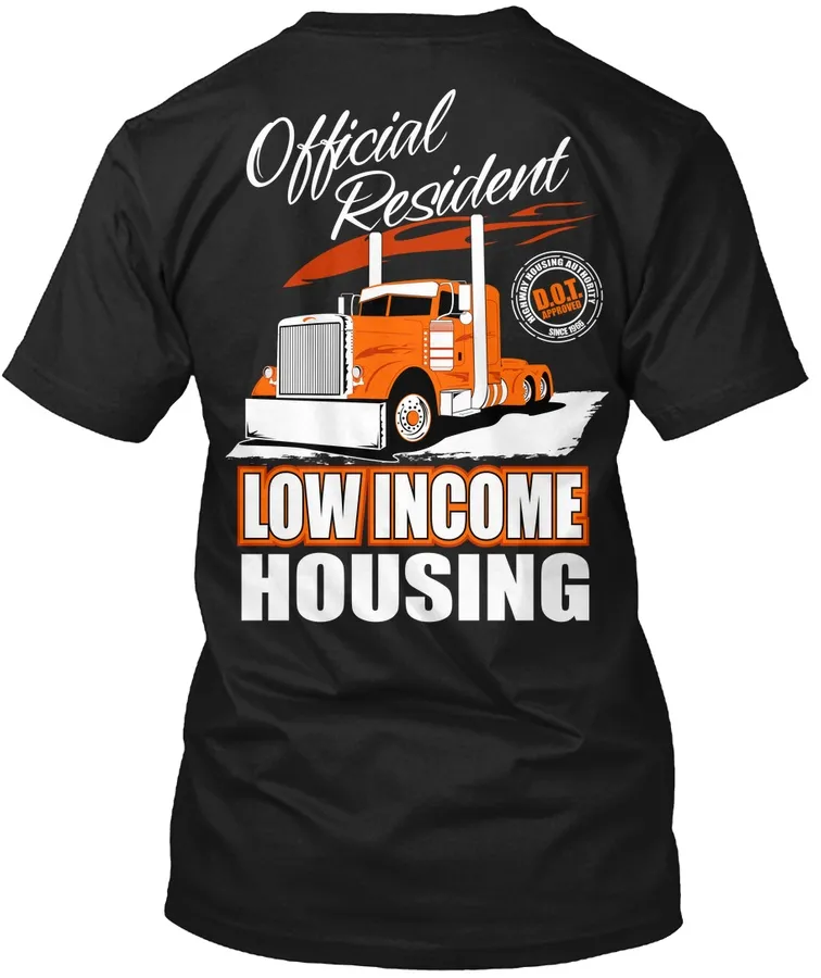 Low Income Official Resident Teehoodie