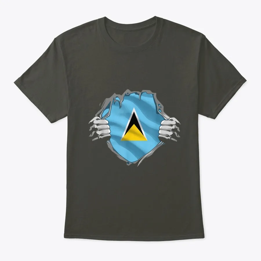 Heritage Saint Lucia Roots Flag