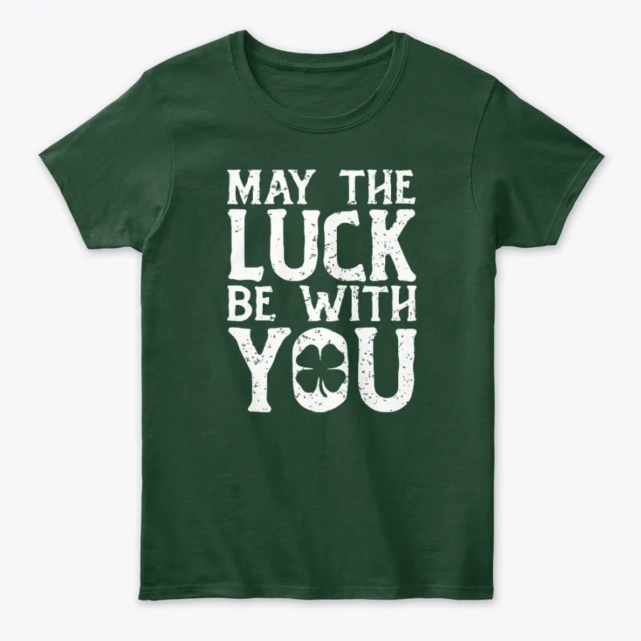 Clover Green May The Luck Be With You