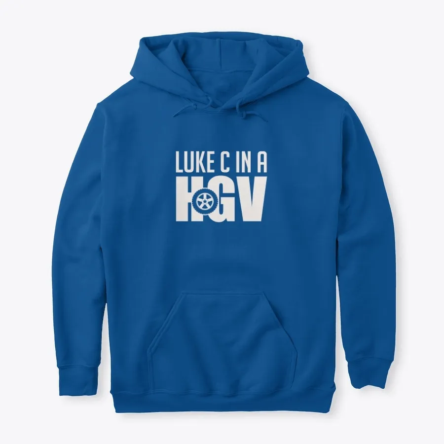 Luke C In A Hgv Logo Hoodie And Teeshirt