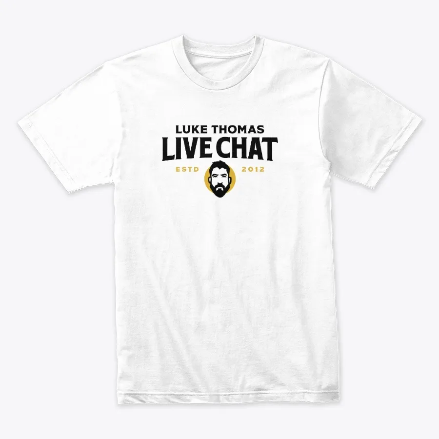 Luke Thomas Live Chat Logo White
