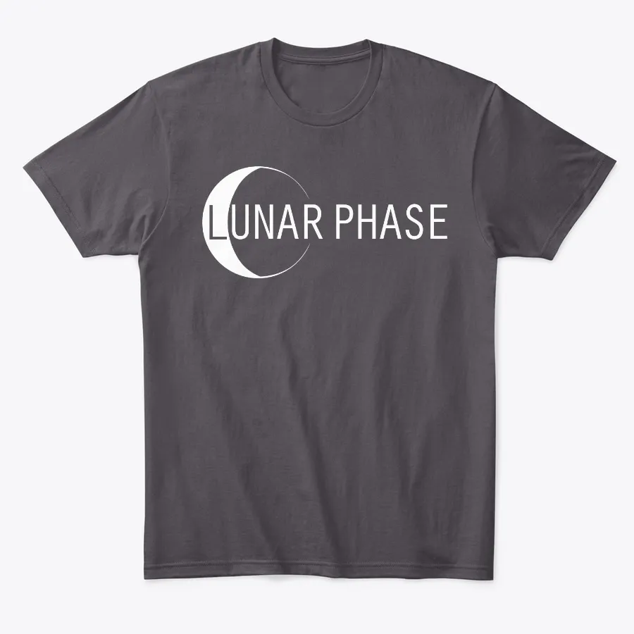 Lunar Phase Long Solid White Logo V2