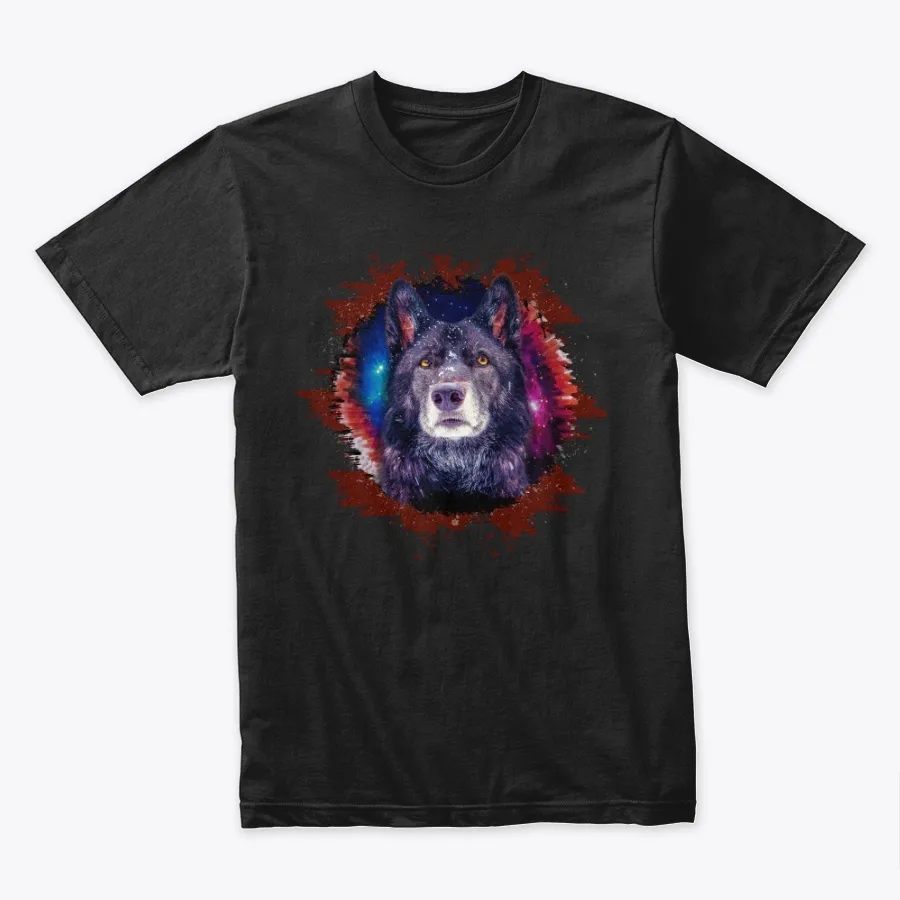 Luna The Wolfdog - Face Design