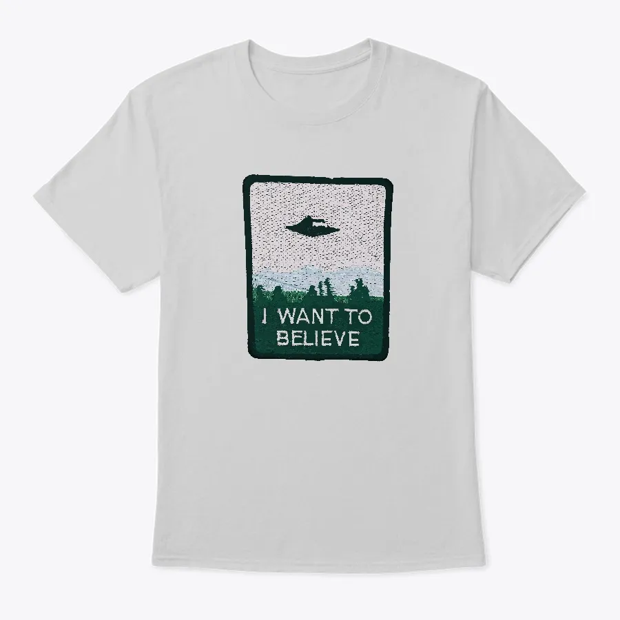 Camiseta I Want To Believe - Names t-shirt