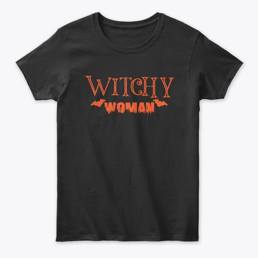 Witchy Woman Halloween Shirt