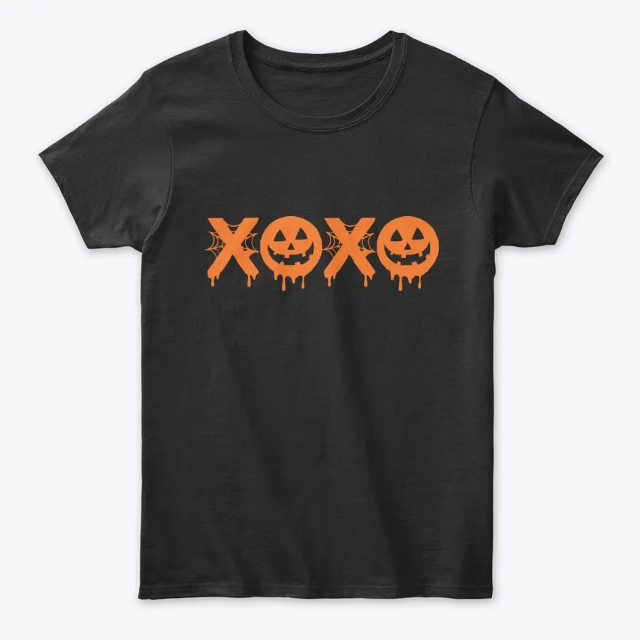 Hug And Kiss Halloween Tees
