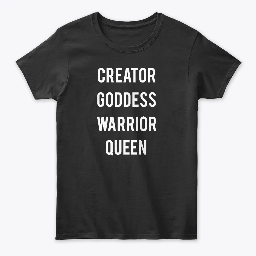 Cgwq Black Womens Tee