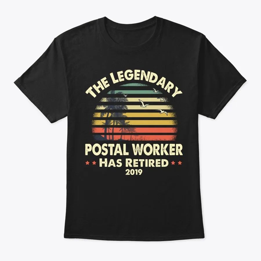 2019 Legend Retired Postal Worker Gift
