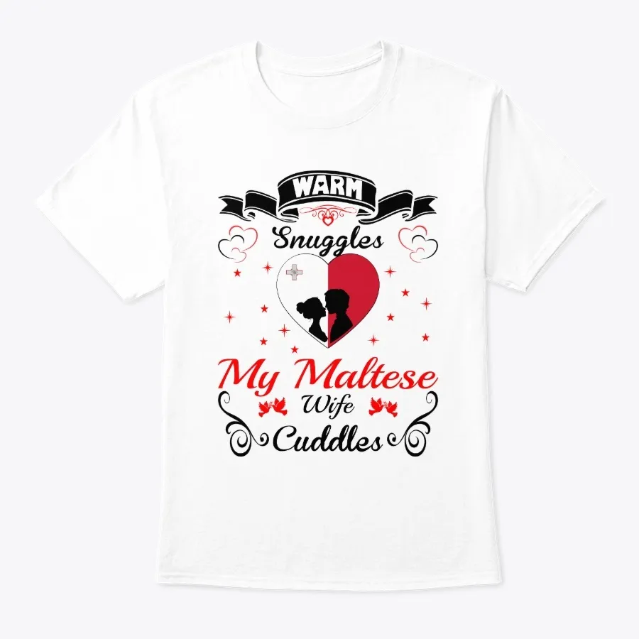Maltese Wife Cuddles Valentine