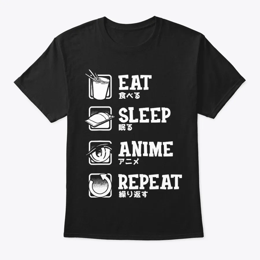 Eat Sleep Anime Repeat Ramen Manga
