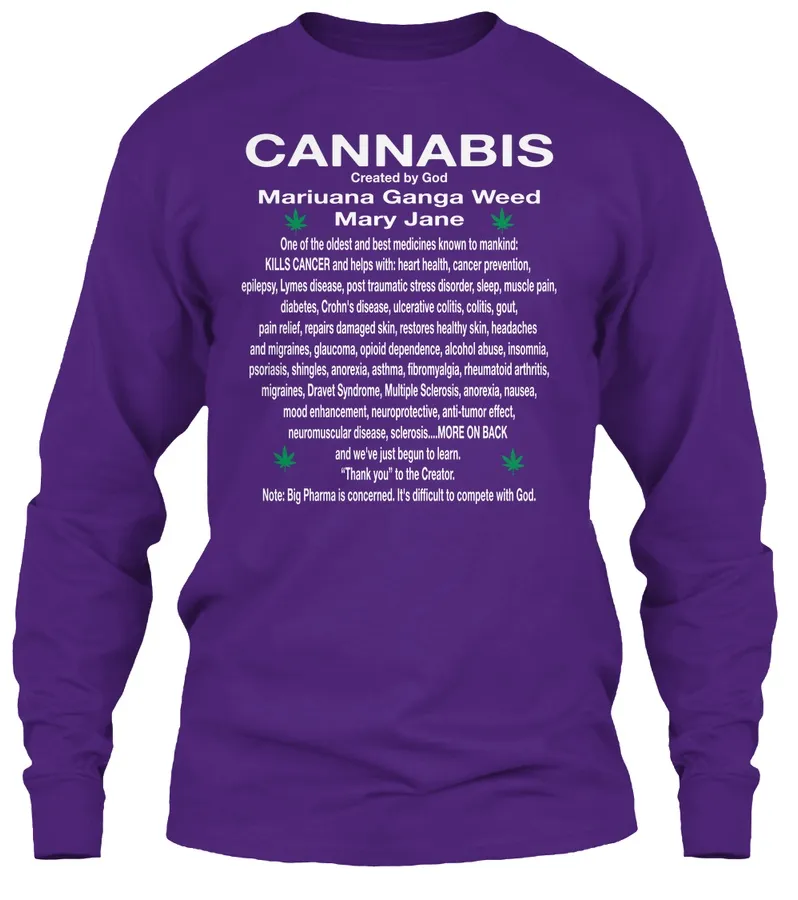 Cannabis Marijuana Ganga Weed Shirt