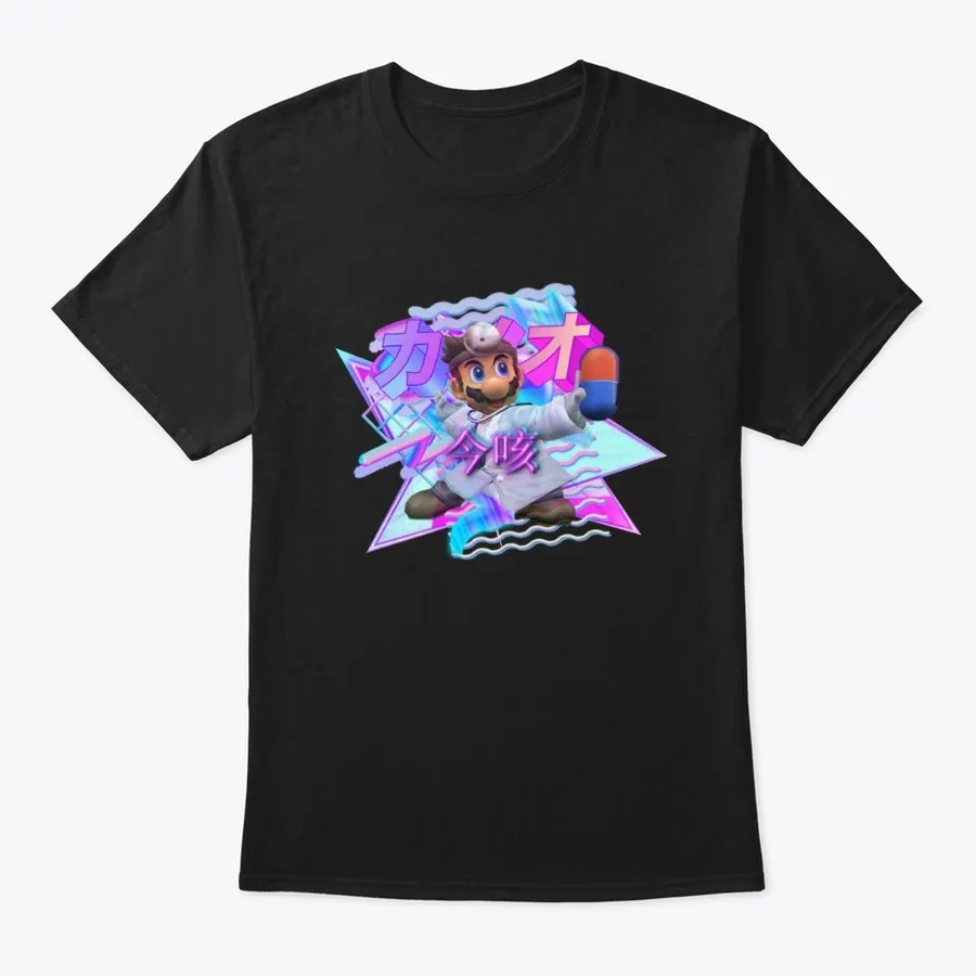 Vaporwave Dr Mario