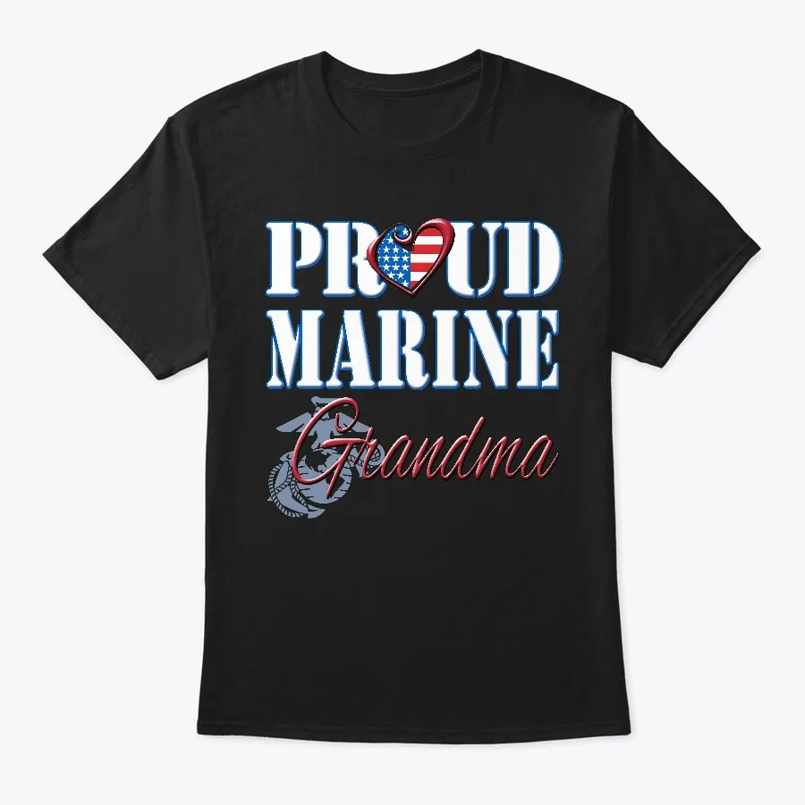 Proud Marine Grandma Usa Military Women