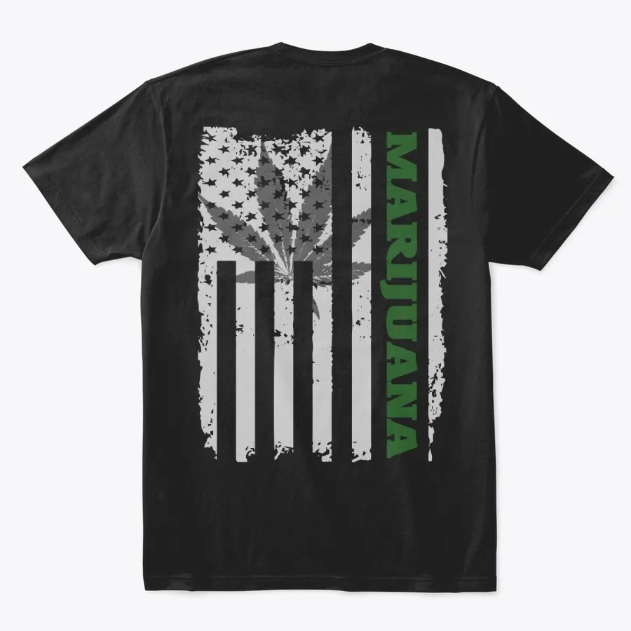American Cannabiss Flag-tshirt