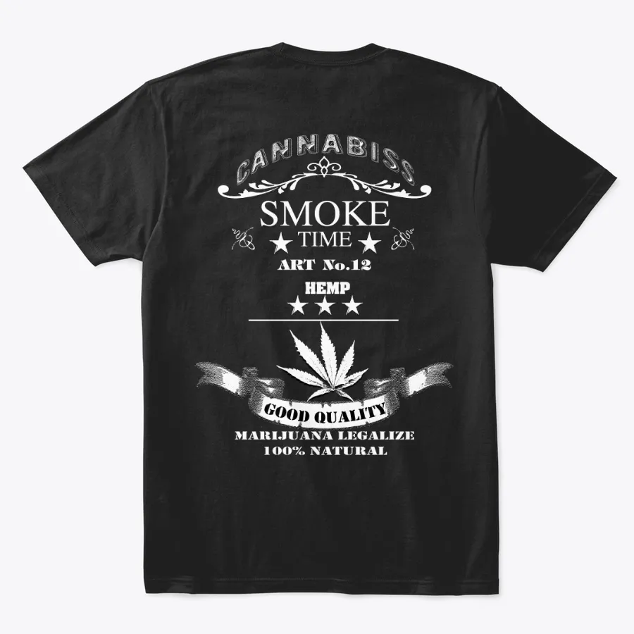 Cannabiss Smoke Time-tshirt