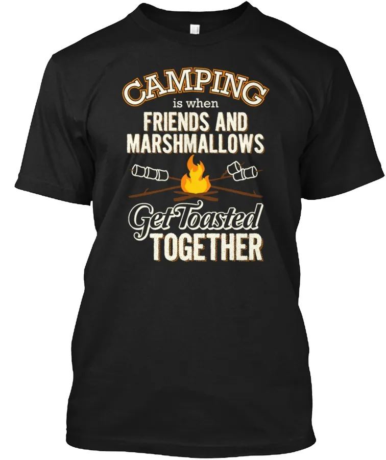 Camping-friends And Marshmallows Z