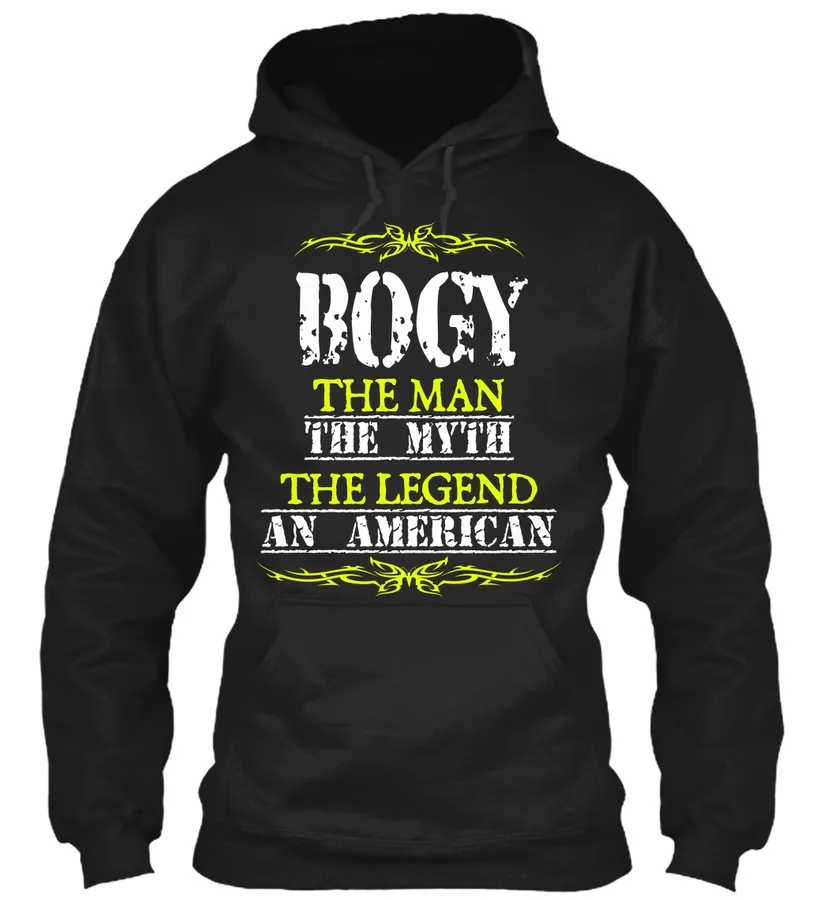 Bogy The Man Myth Legend An American - Names t-shirt