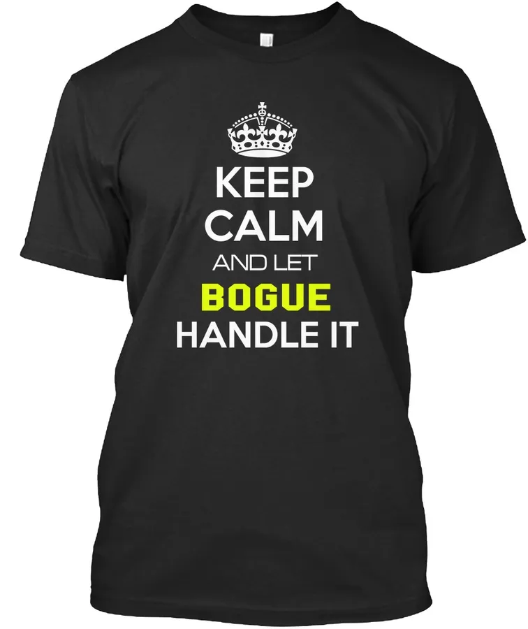 Bogue Calm Shirts - Names t-shirt