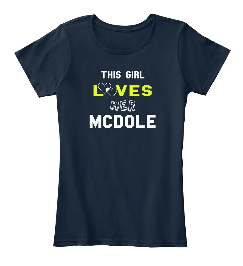 My Heart Only Beats For Mcdole Tee