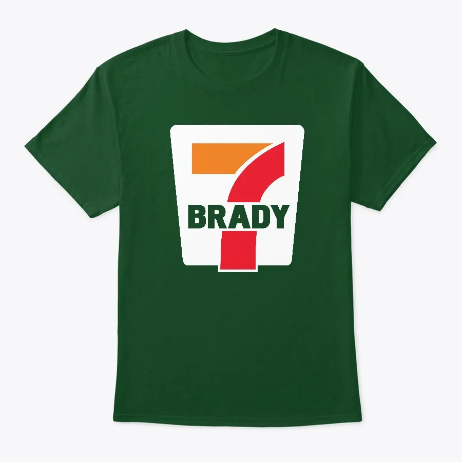 The Brady 7 - Names t-shirt