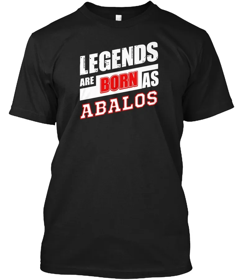 Legends Abalos Family Name T Shirt