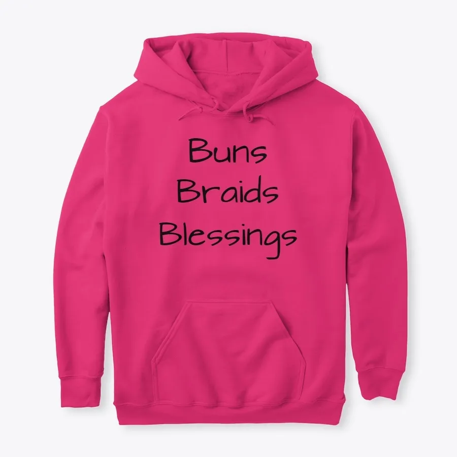 Buns Braids Blessings - Names t-shirt