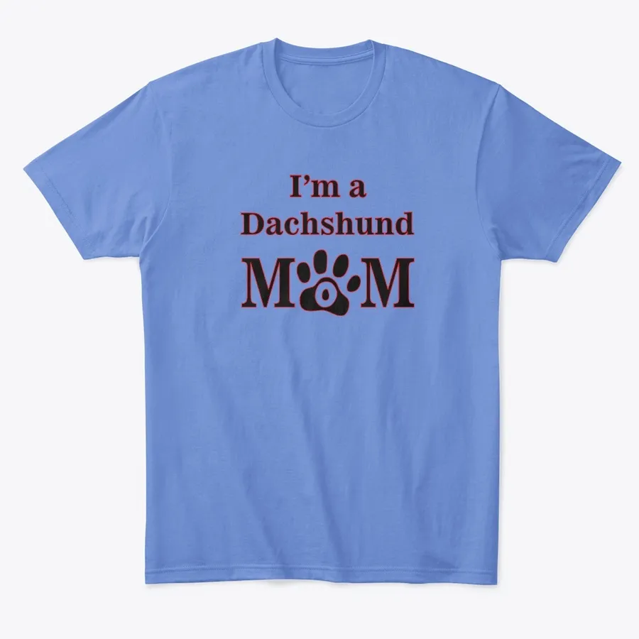Daschshund Mom Fur-baby Shirt - Names t-shirt