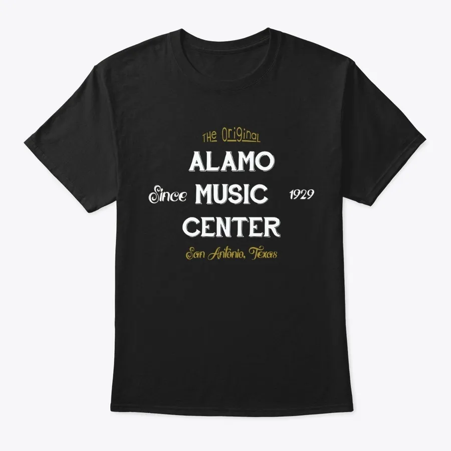 Alamo Music Retro Logo