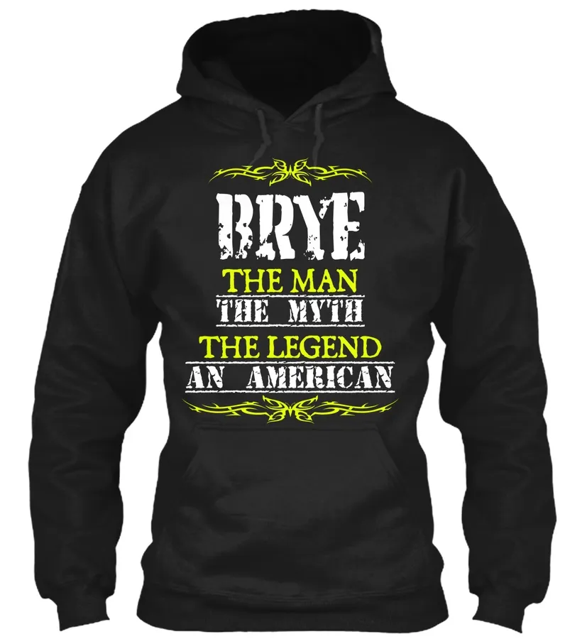 Brye The Man Myth Legend An American - Names t-shirt