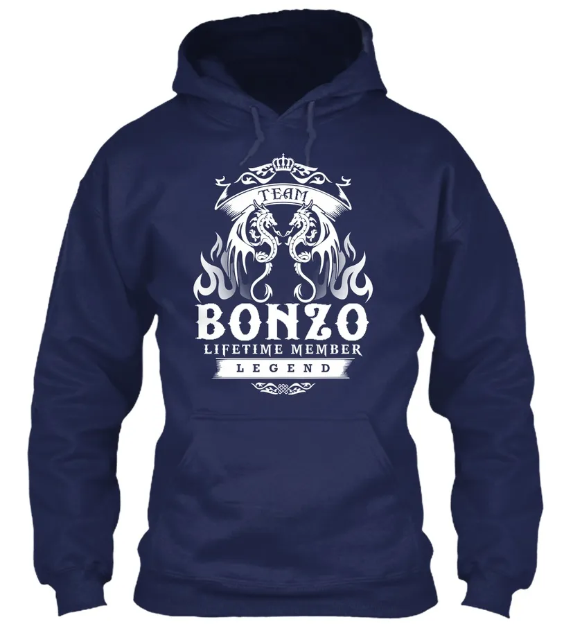 Team Bonzo Lifetime Member Legend - Names t-shirt