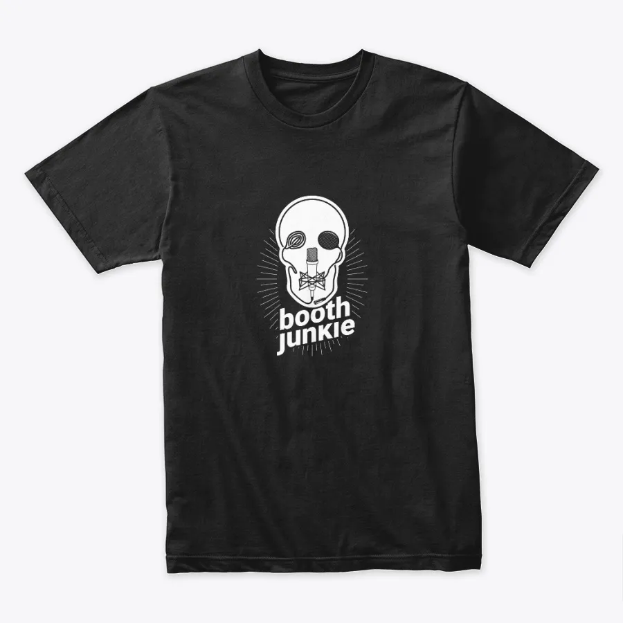 Booth Junkie Skull - Names t-shirt