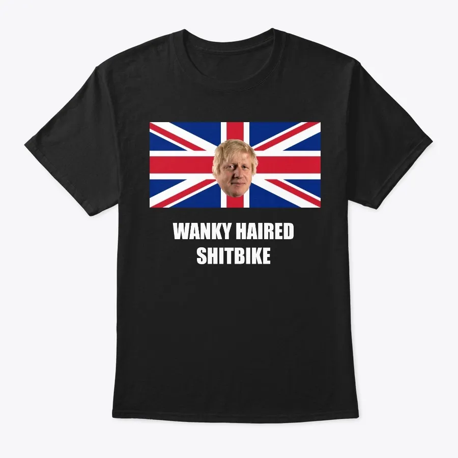 Wanky Haired Shitbike - Names t-shirt