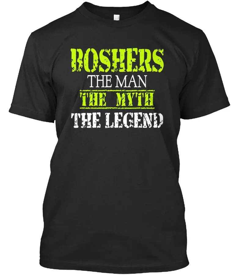 Boshers Man Shirt - Names t-shirt