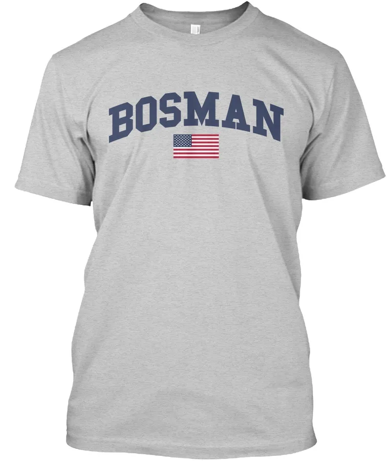Bosman Family Flag - Names t-shirt
