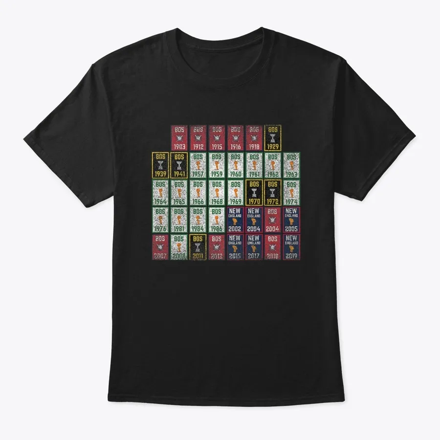 New England Boston Sports Apparel Shirt - Names t-shirt